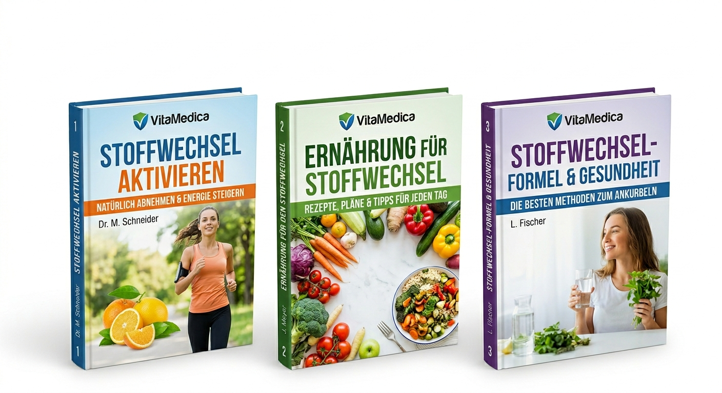 VitaMedica Cluster-Bundle — 3 Stoffwechsel-Ratgeber